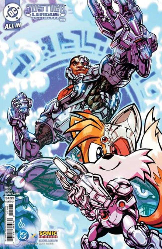Justice League Unlimited #19 Cover F Carlos Danda DC X Sonic