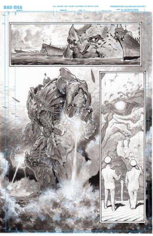 Olympus Saga Megalith #1 Cover Q Lewis Larosa Original Art 14 Variant