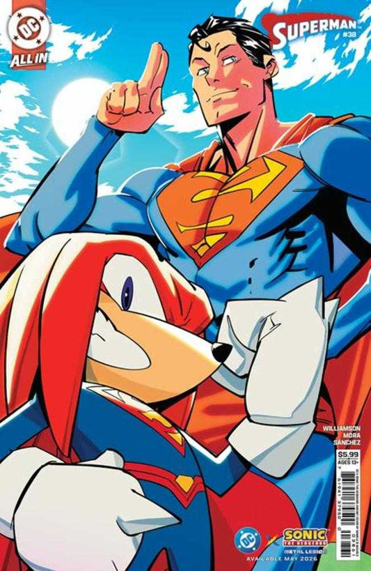 Superman #38 Cover F Daniele Di Nicuolo DC X Sonic
