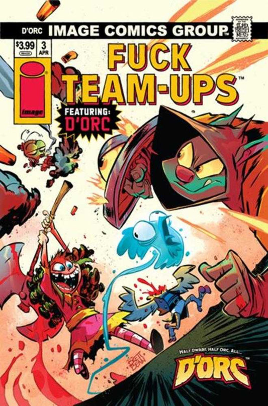 Dorc #3 Cover D Brett Bean I Hate Fairyland Team Up