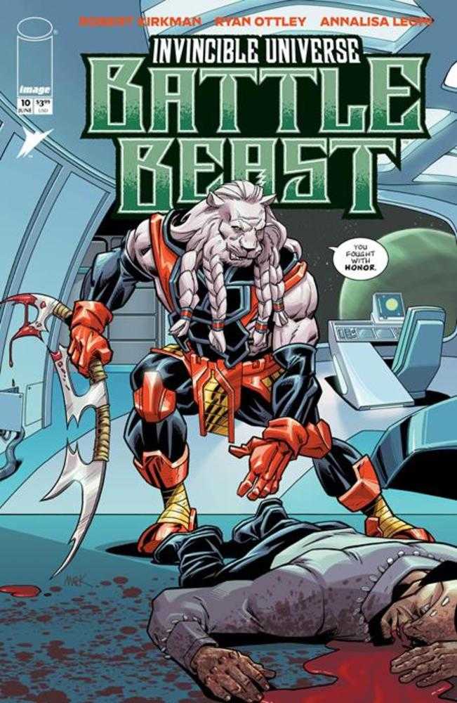 Invincible Universe Battle Beast #10 Cover E [1:50] Mark Englert