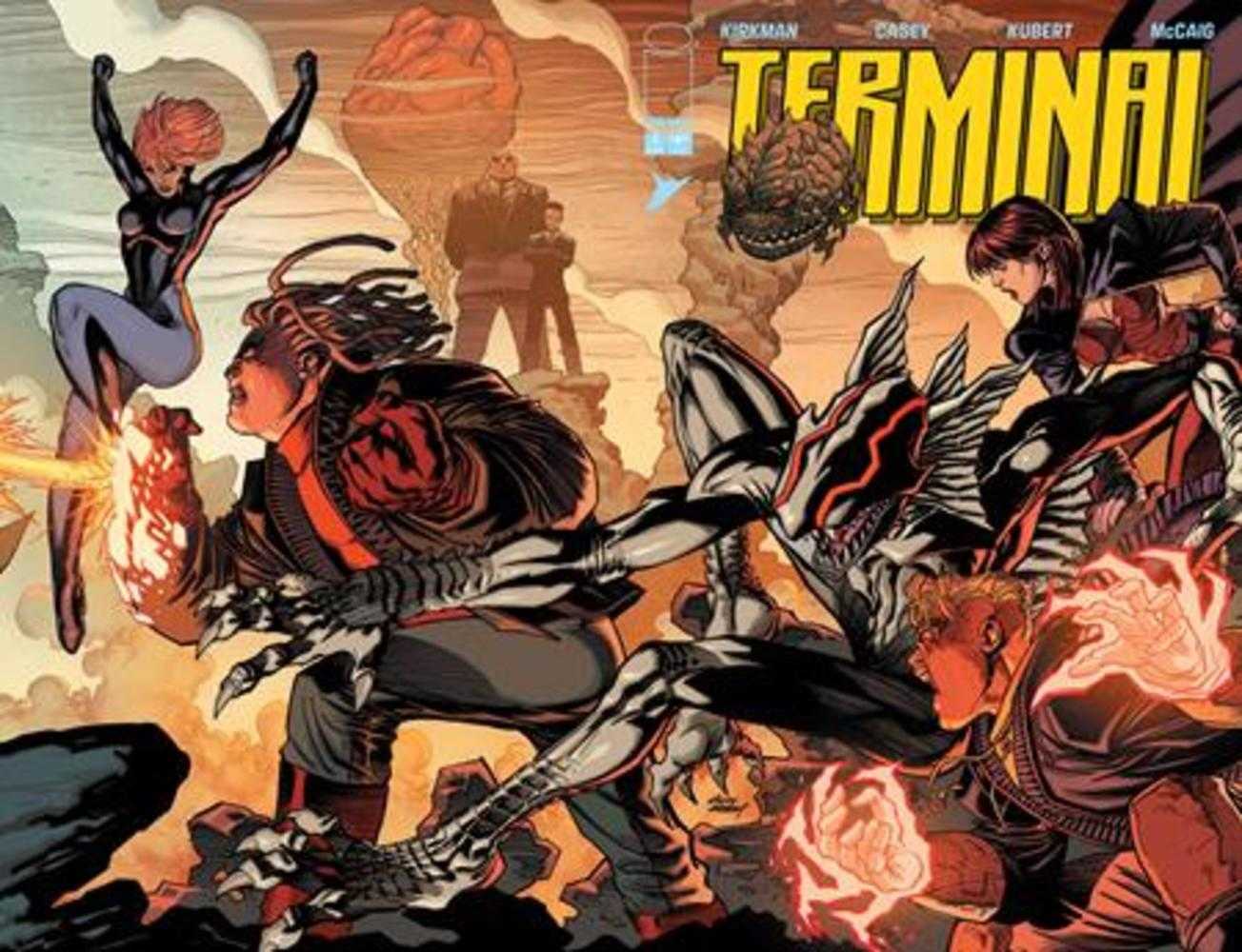 Terminal #1 Cover B Andy Kubert Connecting Wraparound