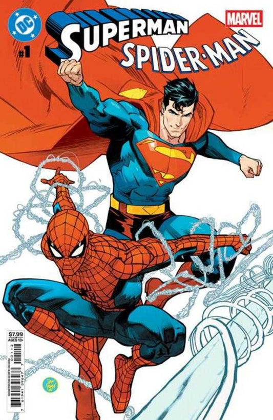 DC Marvel Superman Spider-Man #1 2nd Print Cover A Dan Mora