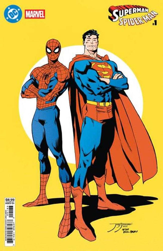 DC Marvel Superman Spider-Man #1 2nd Print Cover B Jorge Jimenez
