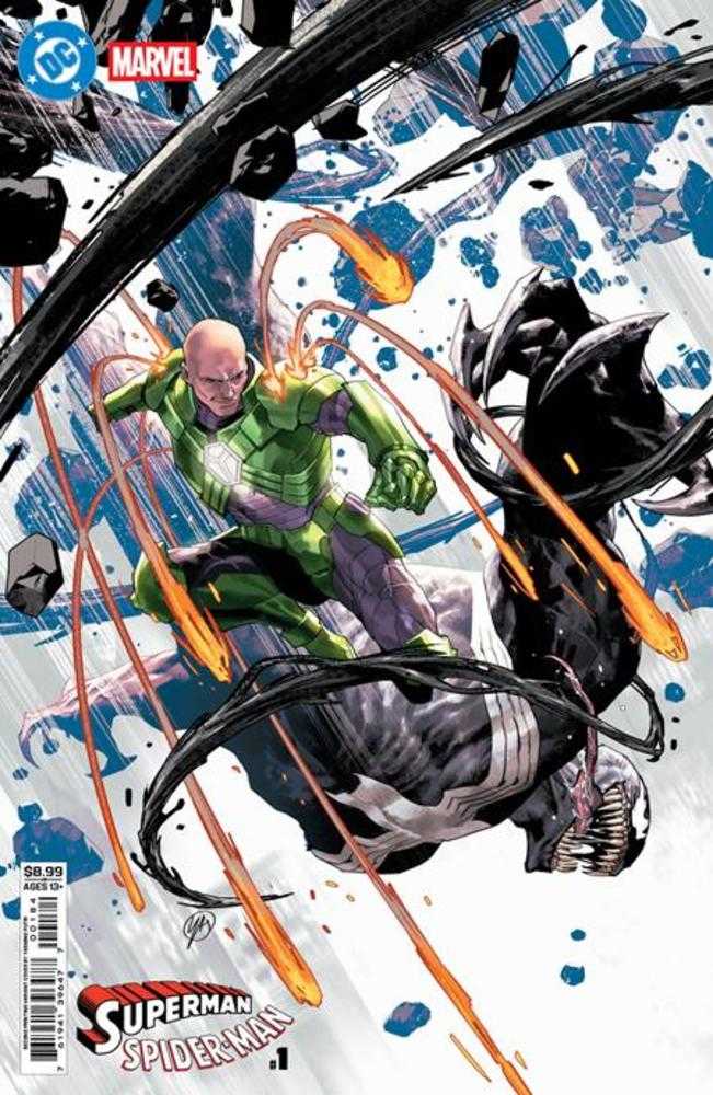 DC Marvel Superman Spider-Man #1 2nd Print Cover C Yasmine Putri