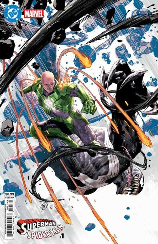 DC Marvel Superman Spider-Man #1 2nd Print Cover C Yasmine Putri