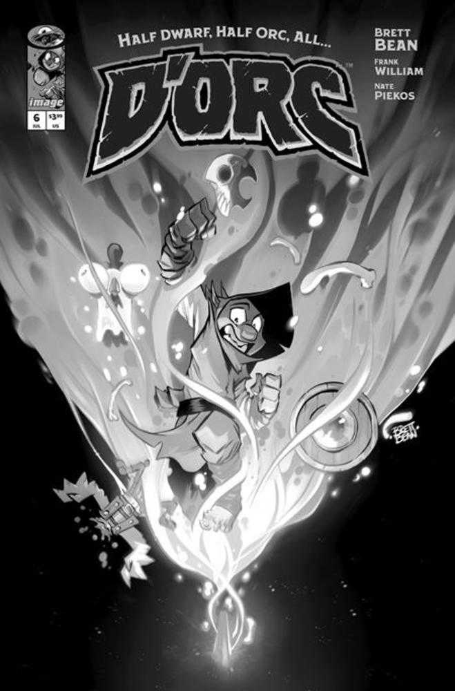 Dorc #6 Cover C [1:25] Brett Bean Black & White