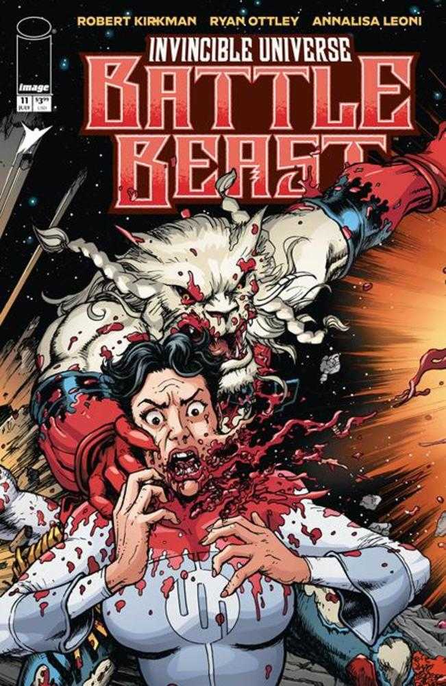 Invincible Universe Battle Beast #11 Cover C [1:10] Chris Burnham