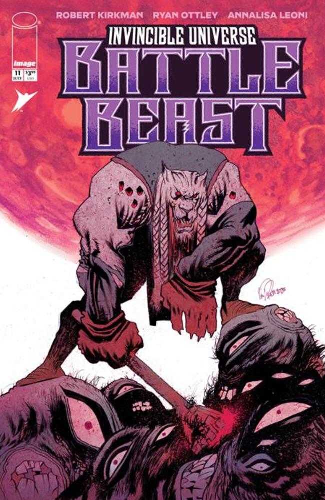 Invincible Universe Battle Beast #11 Cover D [1:25] James Harren