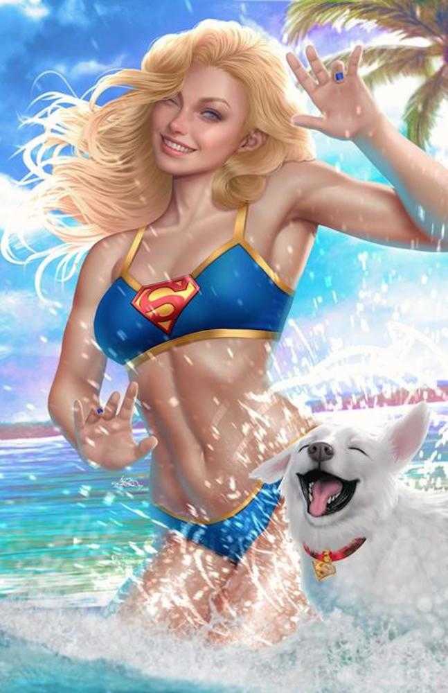 Supergirl #15 Cover E Ariel Diaz Swimsuit (Reign Of Superboys)