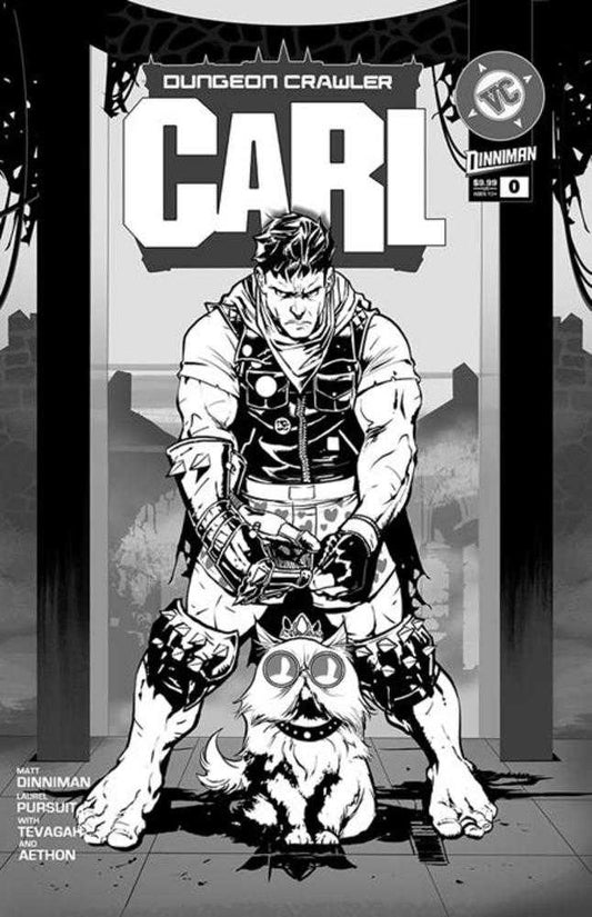 Dungeon Crawler Carl Special Edition #0 Gooden Absolute Batman Noir Homage B&W