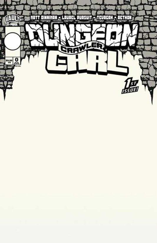 Dungeon Crawler Carl Special Edition #0 Cover E Blank Sketch
