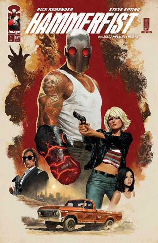 Hammerfist #1 Cover A Steve Epting