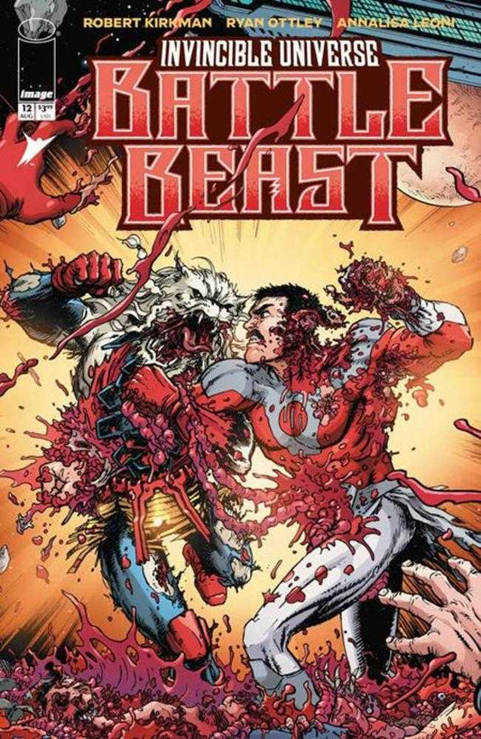 Invincible Universe Battle Beast #12 Cover C [1:10] Chris Burnham Connecting