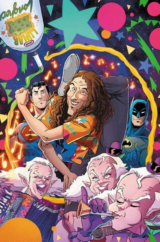 Batman Superman Weird Al Worlds Weirdest #1 Cover A Dan Schoening