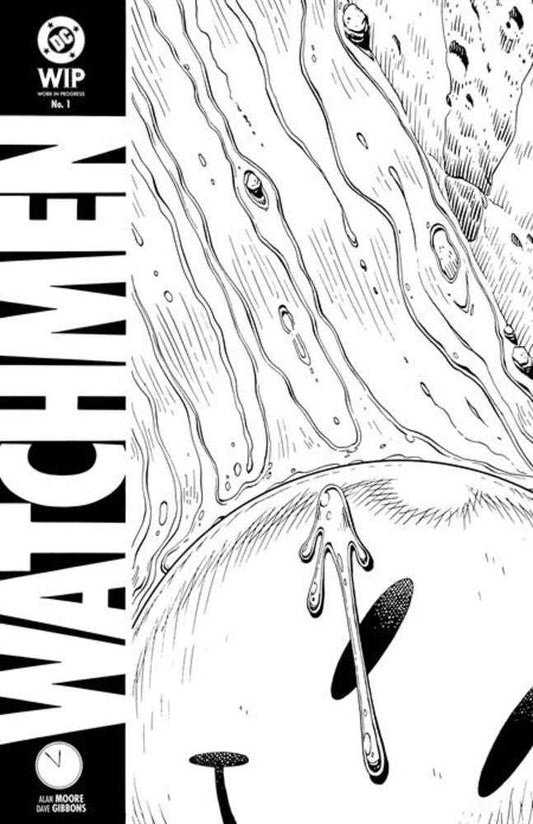 DC W.I.P. Watchmen #1 Dave Gibbons Pack of 3