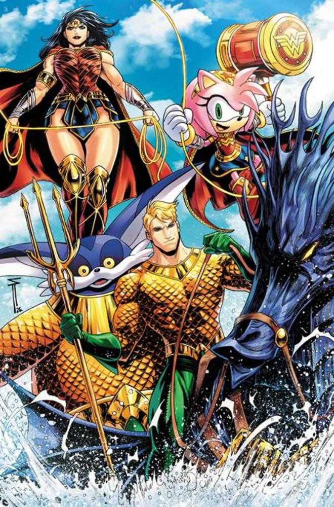 DC X Sonic The Hedgehog Metal Legion #5 (Of 5) Cover C Serg Acuna
