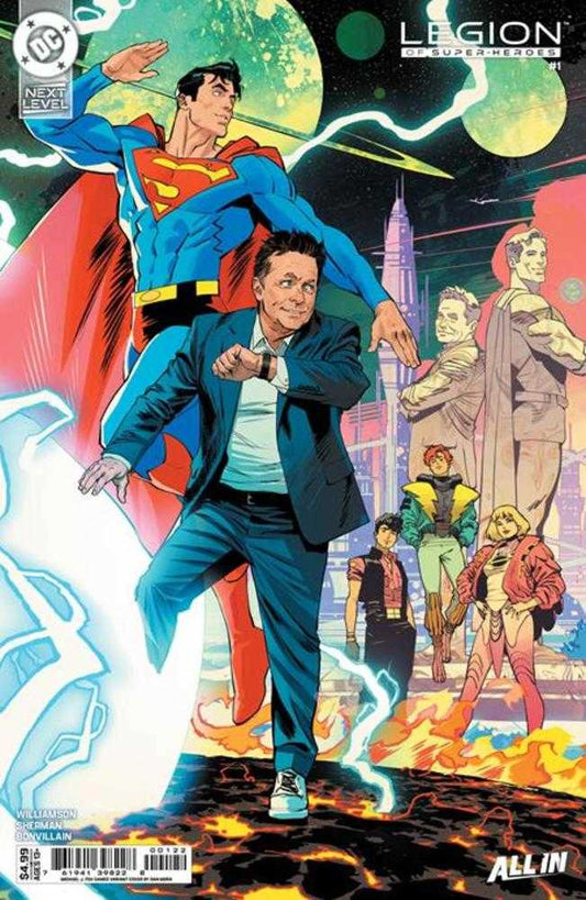 Legion Of Super Heroes #1 Dan Mora Michael J Fox Cameo