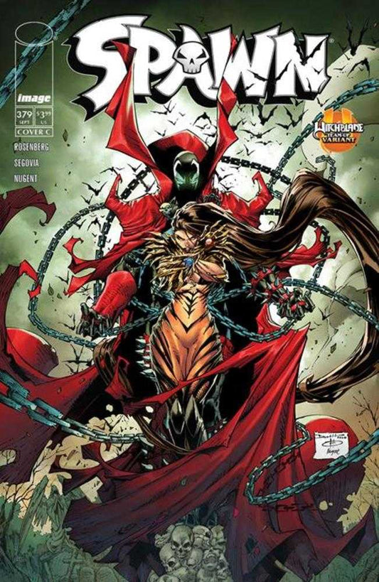 Spawn #379 Cover C Brett Booth Witchblade Team Up