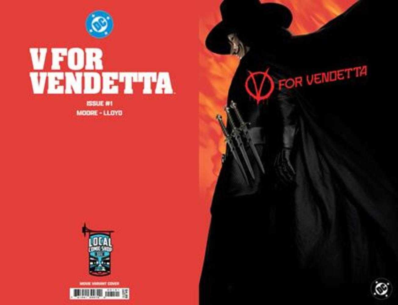 V For Vendetta #1 Facsimile Cover B Movie Variant