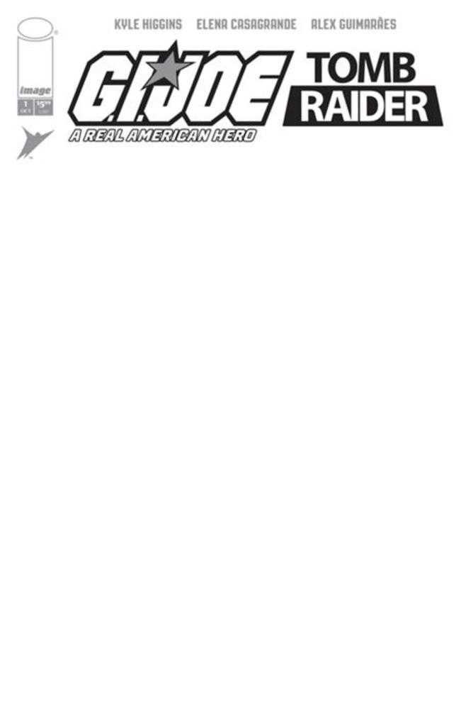 G.I. Joe / Tomb Raider #1 (Of 5) Cover G Blank Sketch