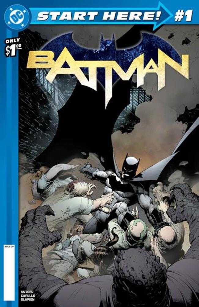DC Starts Here Batman #1 Cover Set of 4 (The New 52) 2026 Edition