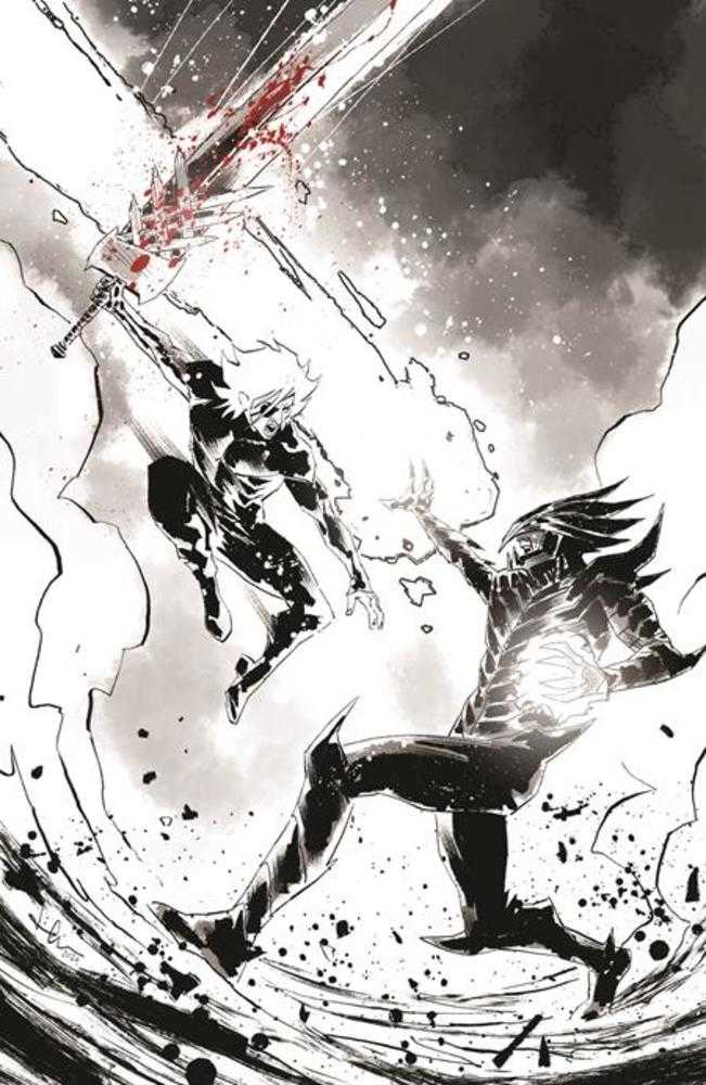 Lost Fantasy #13 Cover E Luca Casalanguida B&W Blood Virgin
