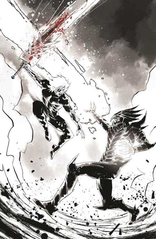 Lost Fantasy #13 Cover E Luca Casalanguida B&W Blood Virgin