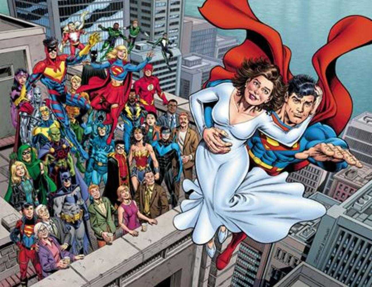 Superman The Wedding 30Th Special #1 Jurgens & Ordway Wraparound