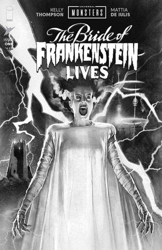 Universal Monsters Bride Of Frankenstein Lives #1 [1:25] Middleton B&W