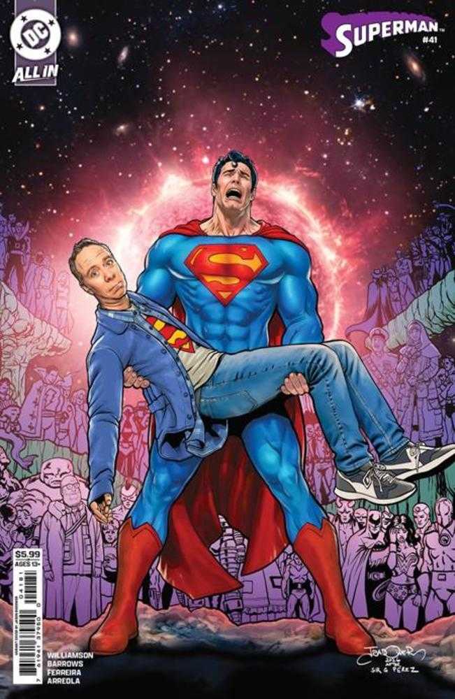 Superman #41 Jason Badower Stuart Fails To Save Universe