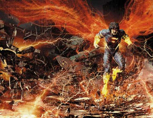 Absolute Superman #25 Barends Showcase Wraparound FOIL