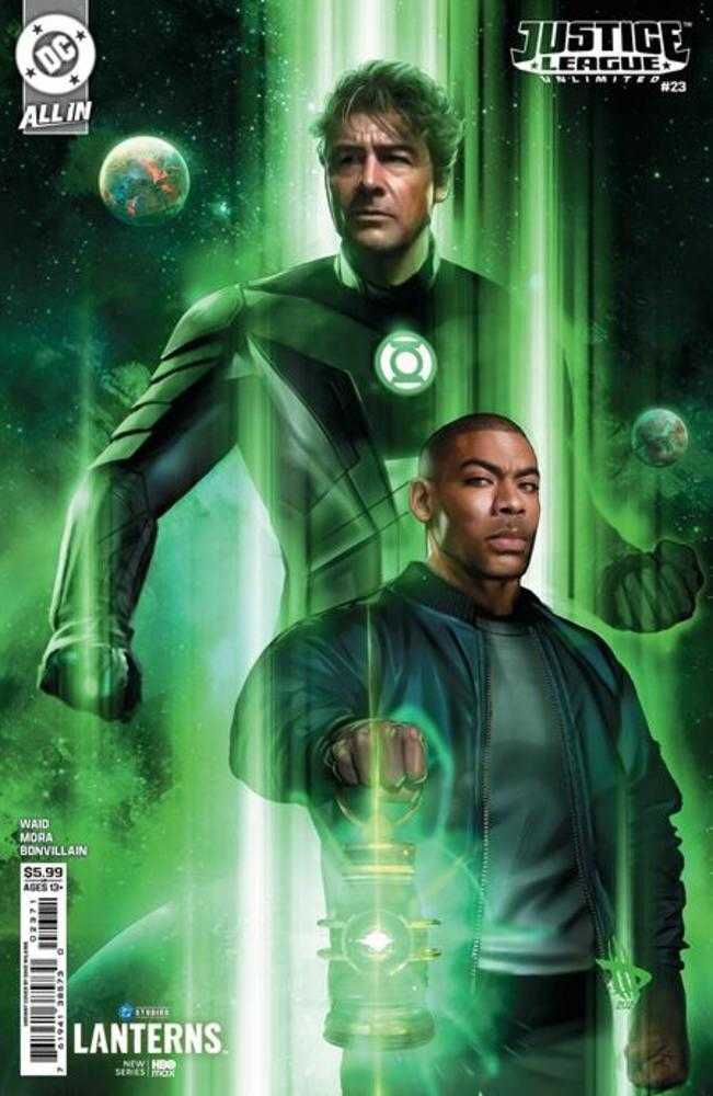 Justice League Unlimited #23 Cover G Dave Wilkins Lanterns