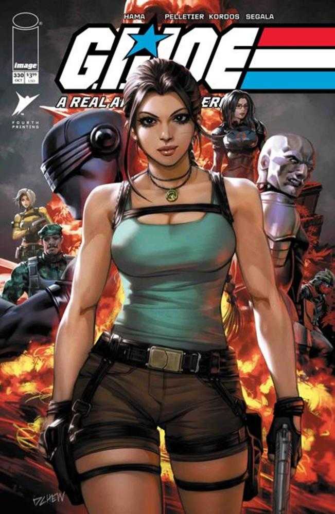 G.I. Joe A Real American Hero #330 Laura Croft 4th Print