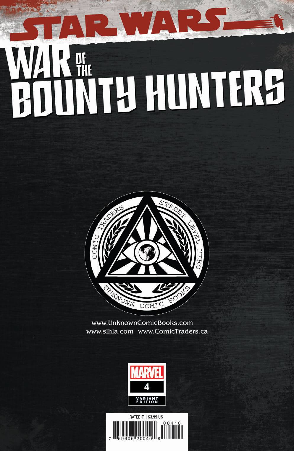 Star Wars War Bounty Hunters #4 (Of 5) Unknown Comics Tyler Kirkham Exclusive Virgin Var