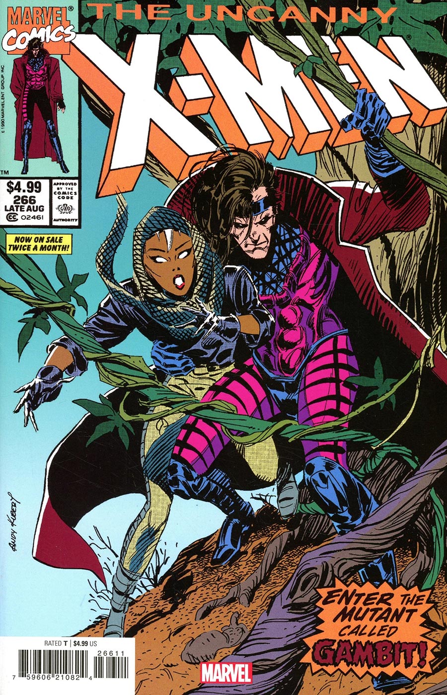 UNCANNY X-MEN #266 FACSIMILE EDITION [NEW PRINTING] CB