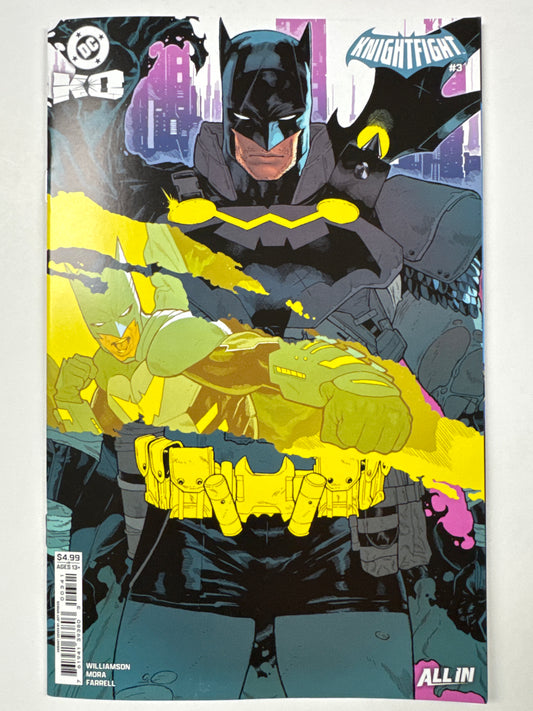 DC K.O. Knightfight #3 (Of 4) Cover C Jeff Spokes 1st Alfred Wayne