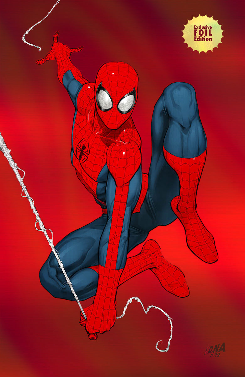 [Foil] Amazing Spider-Man #51 Unknown Comics David Nakayama Exclusive Virgin Color Bleed Var
