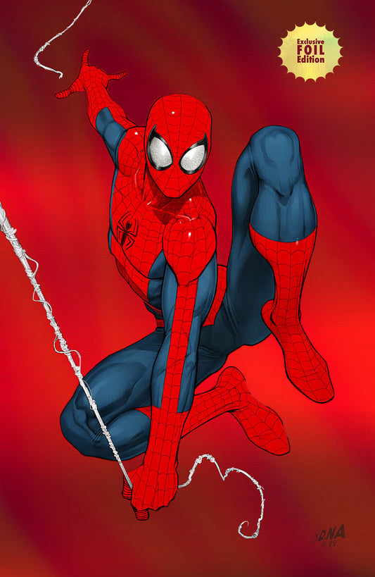 [Foil] Amazing Spider-Man #51 Unknown Comics David Nakayama Exclusive Virgin Color Bleed Var