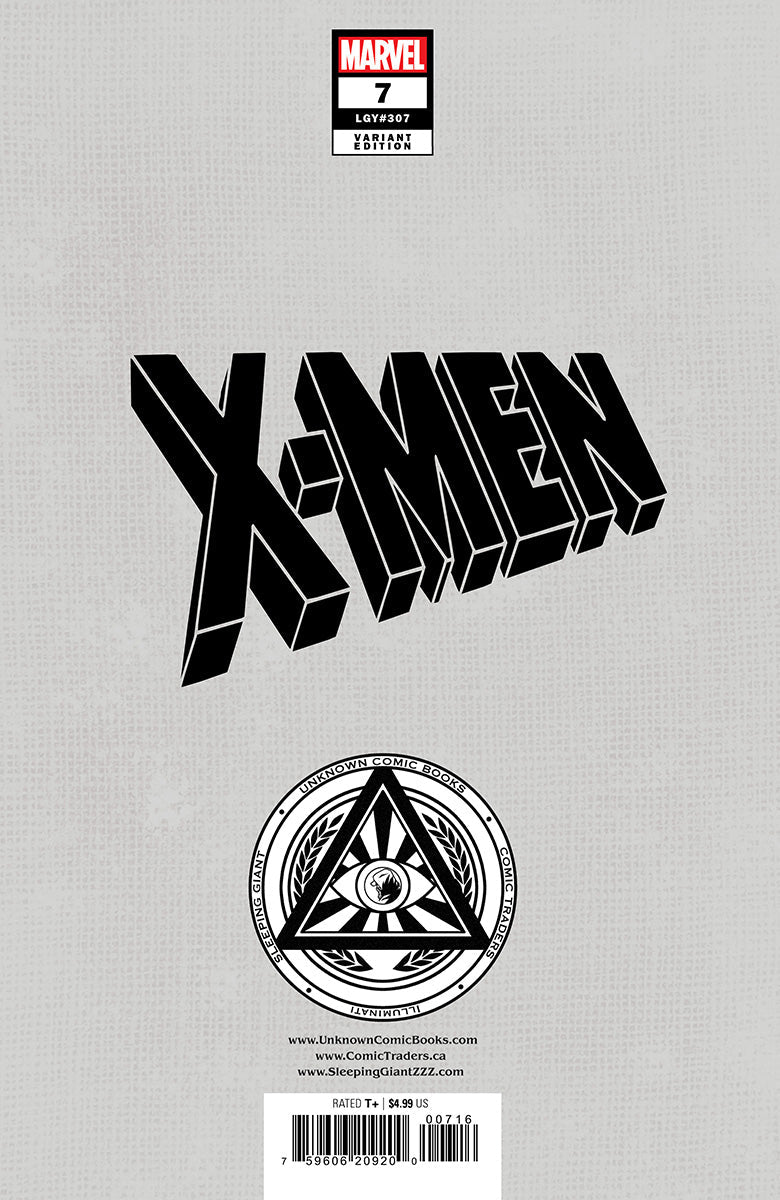 X-MEN #7 UNKNOWN COMICS SABINE RICH EXCLUSIVE VAR