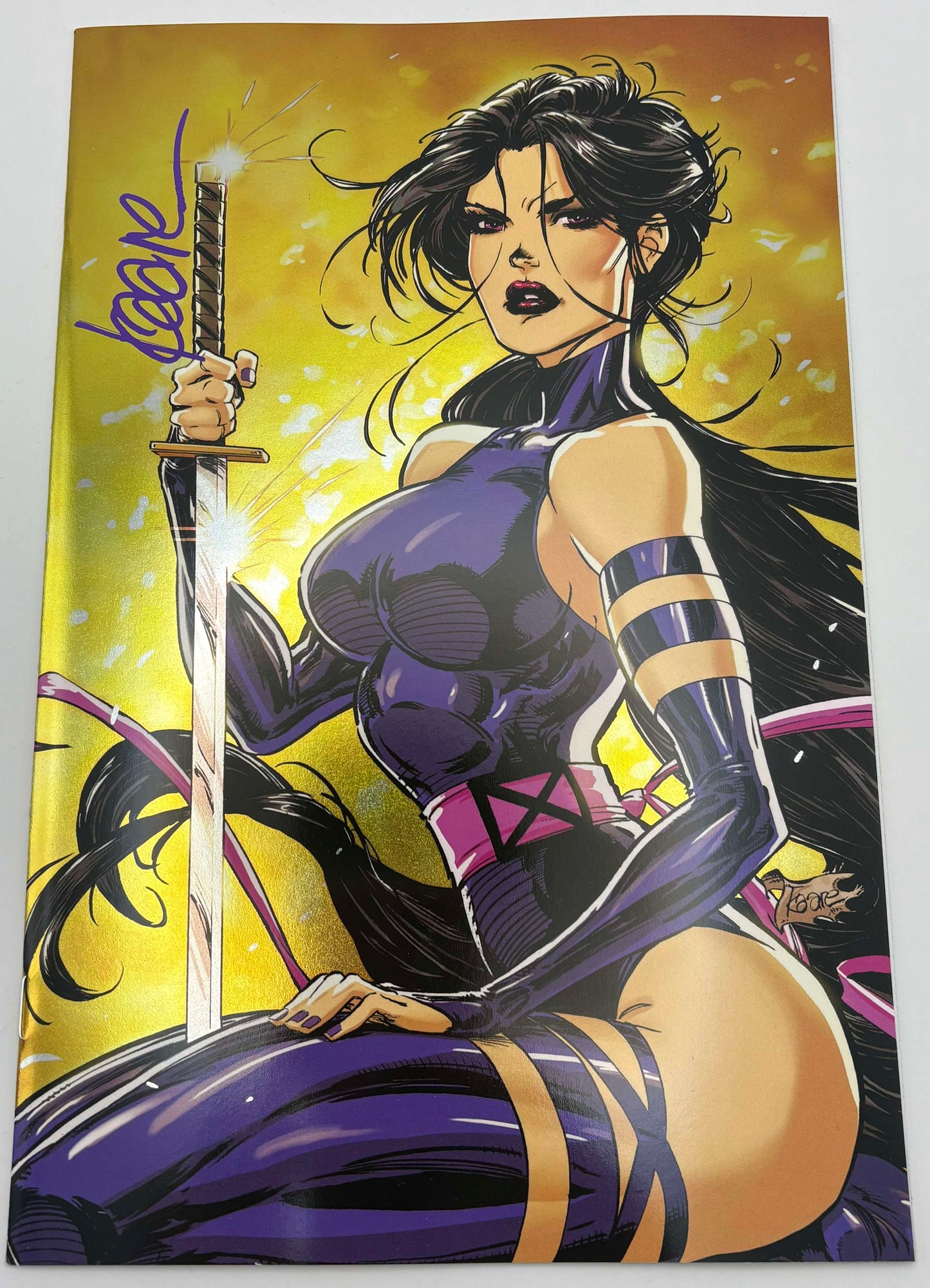 [Signed by Kaare Andrews] [FOIL] X-Men #10 Unknown Comics Kaare Andrews Exclusive Virgin Megacon 2025 Var [IN STOCK]