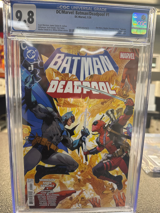 DC/Marvel Batman/Deadpool #1 CVR A Dan Mora CGC 9.8