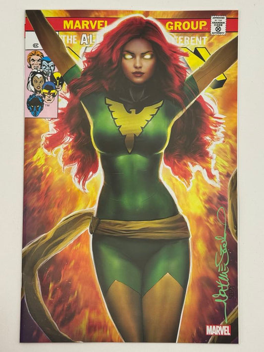 [Signed by Nathan Szerdy] X-MEN #101 FACSIMILE EDITION UNKNOWN COMICS NATHAN SZERDY EXCLUSIVE GREEN VAR [IN STOCK]