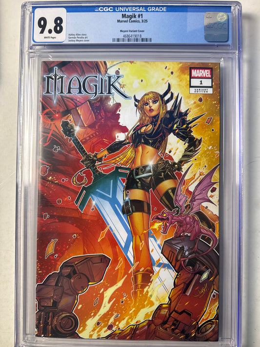 Magik #1 Jonboy Meyers Exclusive CGC 9.8