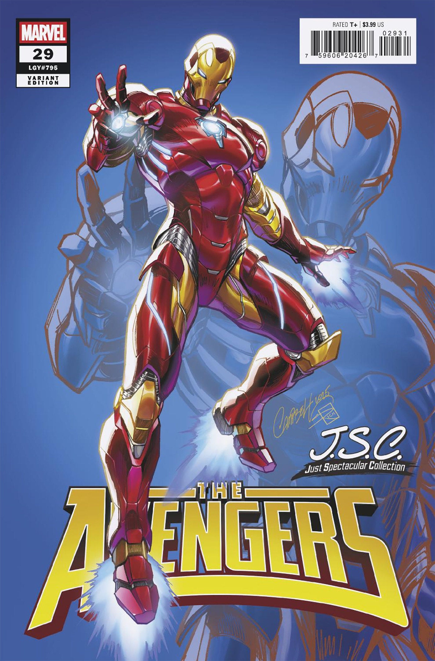 Avengers #29 J. Scott Campbell Just Spectacular
