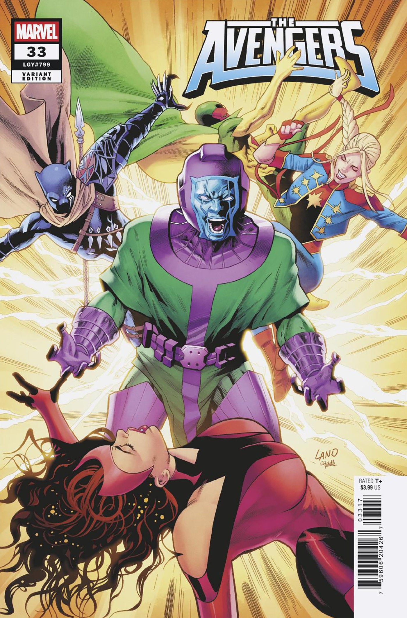Avengers #33 [1:25] Greg Land