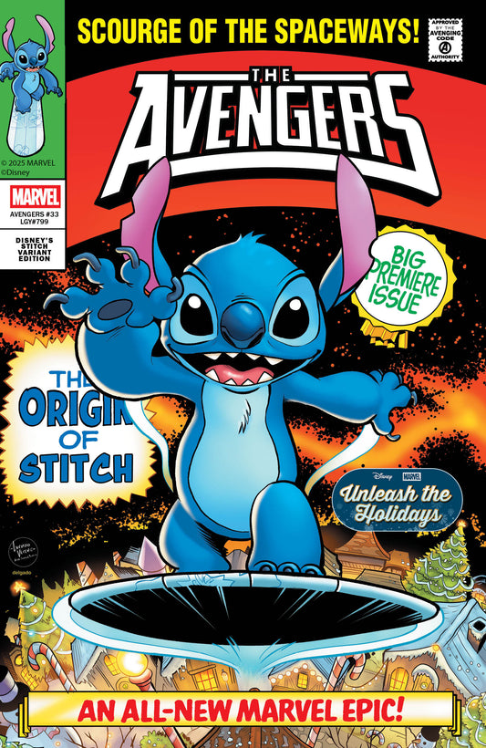 Avengers #33 Luciano Vecchio Disney Stitch