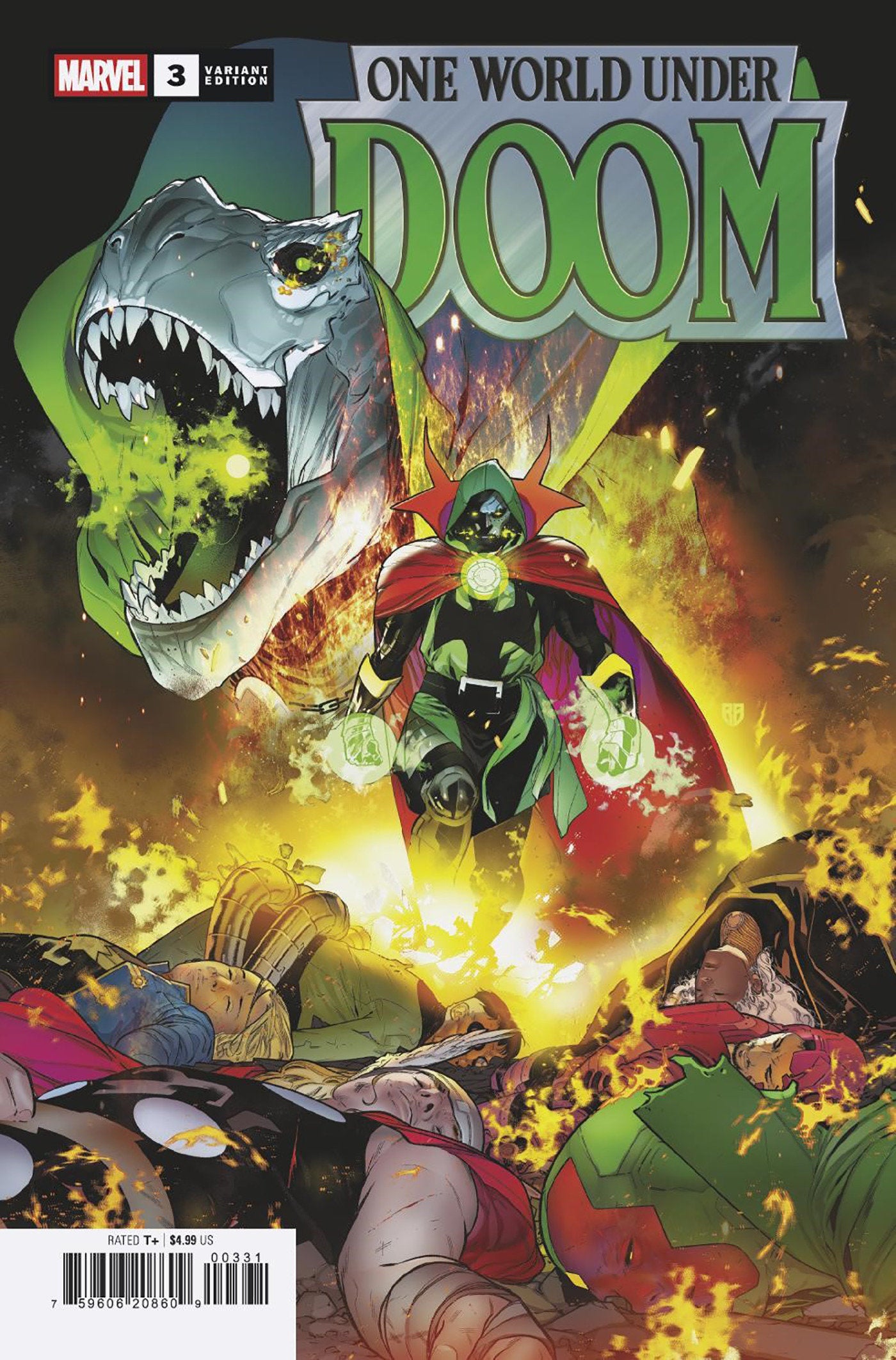 One World Under Doom #3 R.B. Silva