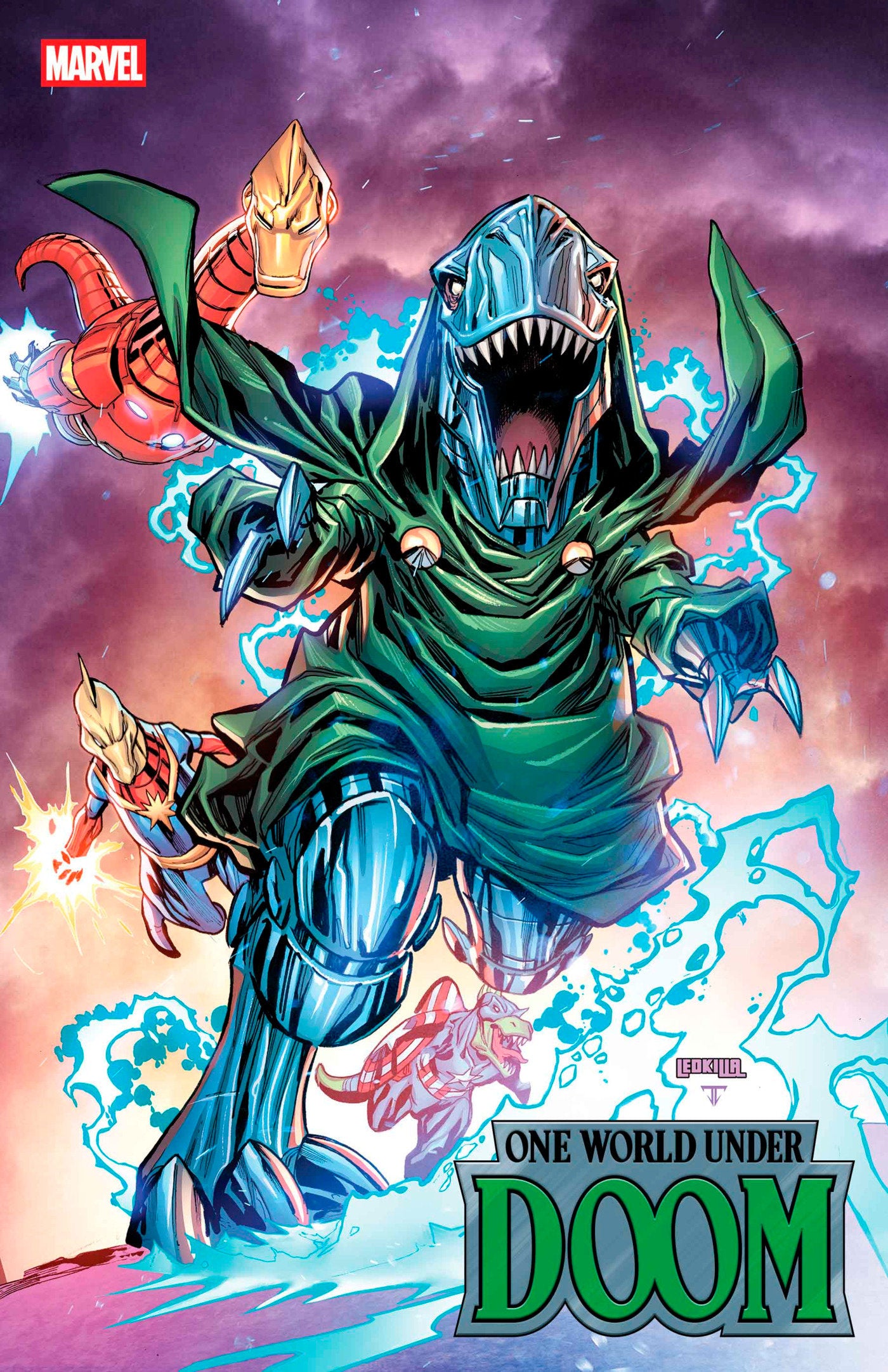 One World Under Doom #5 Ken Lashley Doomasaur