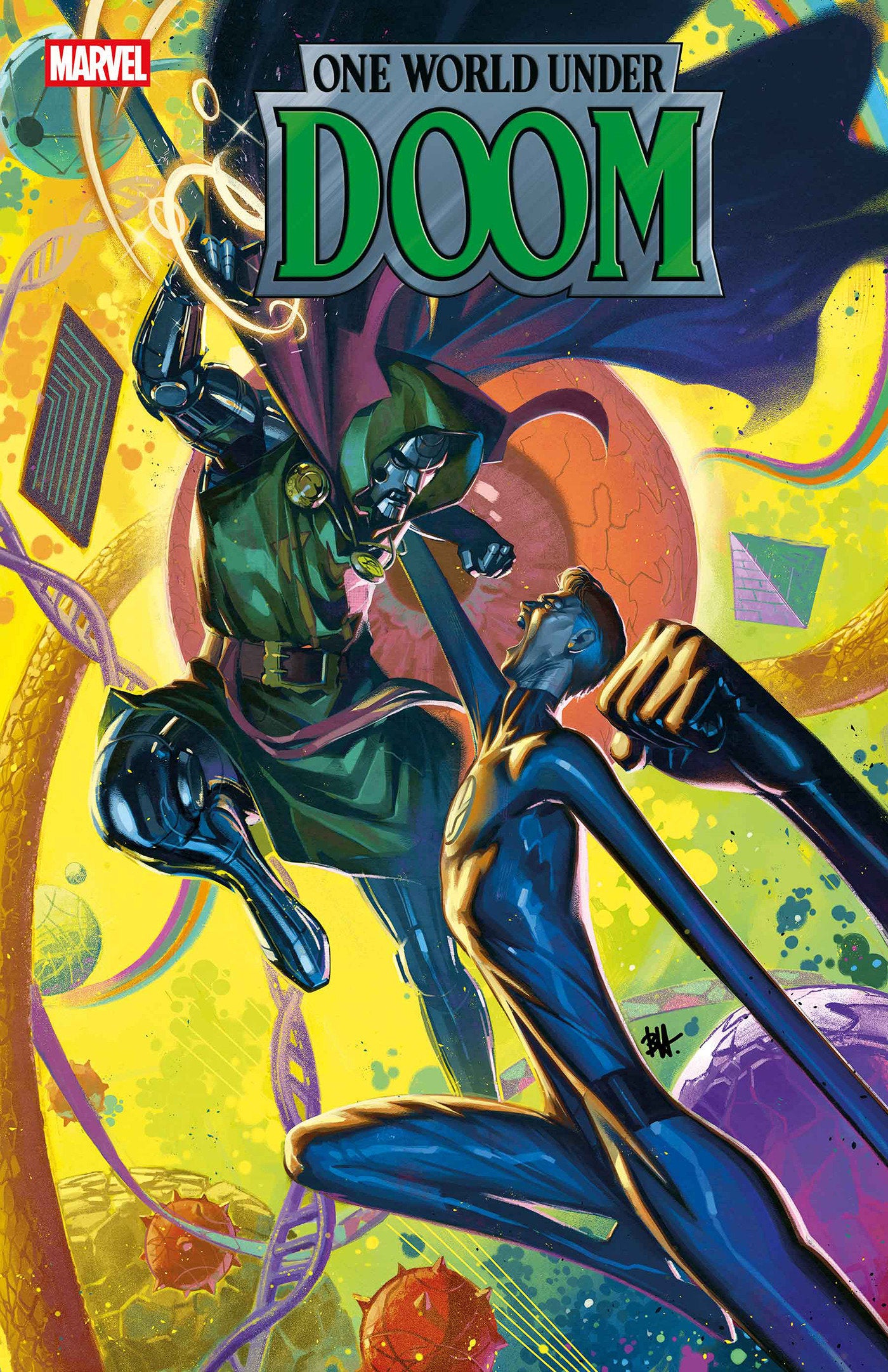 One World Under Doom #7 Ben Harvey Main Cover